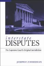 Interstate Disputes