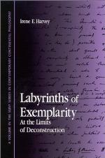 Labyrinths of Exemplarity : At the Limits of Deconstruction