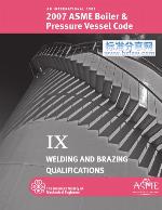 2007 Bpvc Section IX Welding And Brazing Qualifications