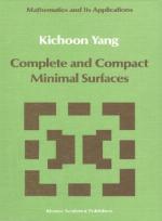 Complete and Compact Minimal Surfaces