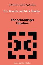 The Schrödinger Equation