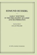 Early Writings in the Philosophy of Logic and Mathematics