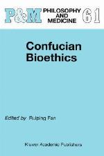 Confucian Bioethics