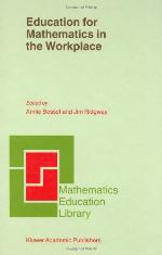 Education for Mathematics in the Workplace