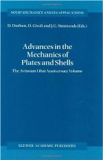 Advances in the Mechanics of Plates and Shells
