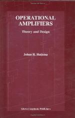 Operational Amplifiers - Theory and Design (The Kluwer International Series in Engineering and Computer Science, Volume 605) (The Springer International Series in Engineering and Computer Science)