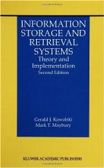 Information Storage and Retrieval Systems