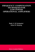 Frequency Compensation Techniques for Low-Power Operational Amplifiers