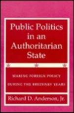 Public Politics in an Authoritarian State
