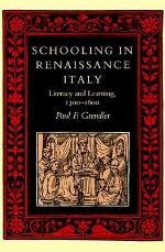 Schooling in Renaissance Italy