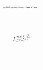 Agricultural Commercialization, Economic Development, and Nutrition