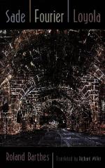 Sade, Fourier, Loyola