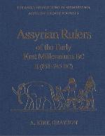 Assyrian Rulers of the Early First Millennium BC II (858-745 Bc)