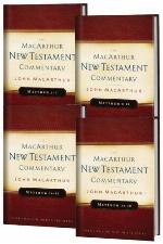 Matthew 1-28 MacArthur New Testament Commentary Four Volume Set