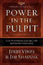Power in the Pulpit