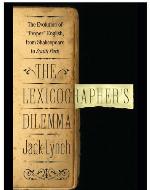 The Lexicographer's Dilemma