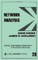 Network Analysis (Quantitative Applications in the Social Sciences, #28)