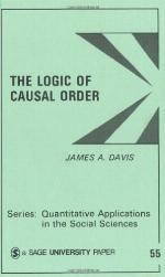 The Logic of Causal Order