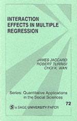 Interaction Effects In Multiple Regression