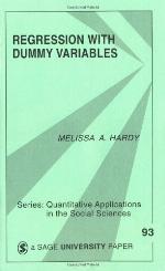 Regression with Dummy Variables