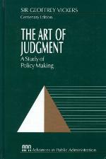 The Art of Judgment