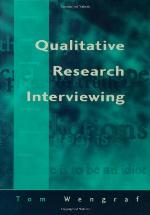 Qualitative Research Interviewing