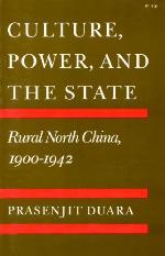 Culture, Power, and the State