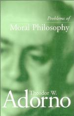 Problems Of Moral Philosophy