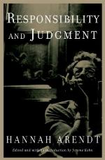 Responsibility and Judgment