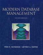Modern Database Management
