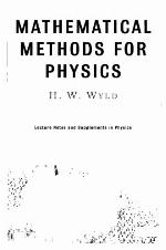 Mathematical Methods For Physics