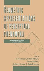 Geometric Representations of Perceptual Phenomena