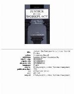 Justice in the Workplace