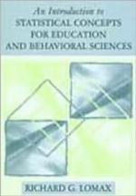 An Introduction To Statistical Concepts For Education And Behavioral Sciences