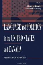 Language and Politics in the United States and Canada