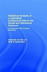 Statistical Analysis of Longitudinal Categorical Data in the Social and Behavioral Sciences