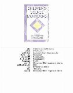 Children's Source Monitoring