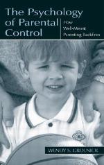 The Psychology of Parental Control