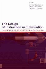 The Design of Instruction and Evaluation