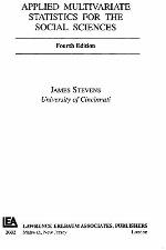 Applied Multivariate Statistics For The Social Sciences