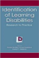 Identification of Learning Disabilities