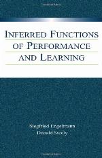 Inferred Functions of Performance and Learning