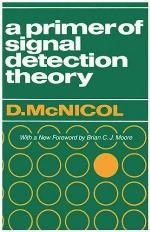 A Primer of Signal Detection Theory