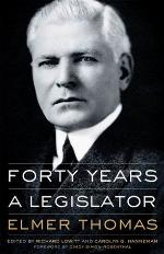 Forty Years a Legislator