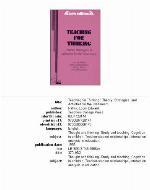 Teaching for Thinking