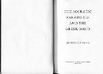 The Socratic Paradoxes and the Greek Mind