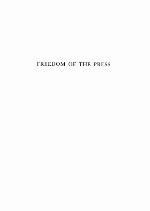 Freedom of the Press