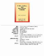 Critics, Values, and Restoration Comedy