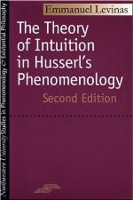 Theory of Intuition in Husserl's Phenomenology (SPEP)