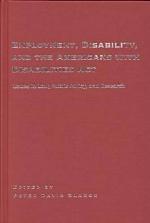 Employment, Disability, and the Americans with Disabilities Act